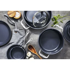 1 qt, Non-stick, Stainless Steel Ceramic Saucepan