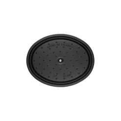 1.1 qt, Oval, Dutch Oven, Black Matte