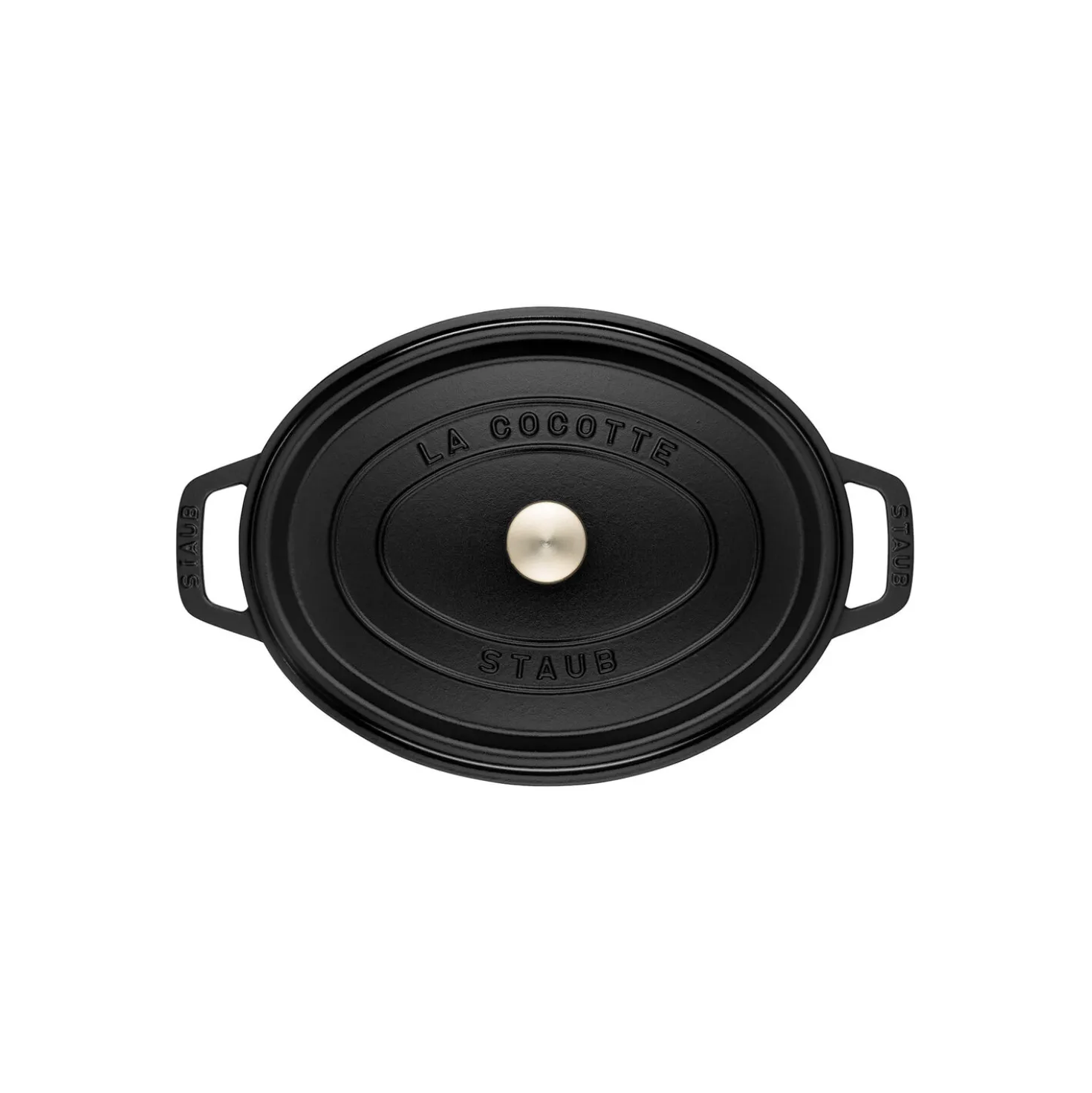7 qt, Oval, Dutch Oven, Black Matte - Factory Second