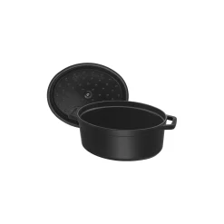 5.75 qt, Oval, Dutch Oven, Black Matte