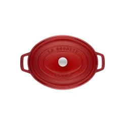 5.75 qt, Oval, Dutch Oven, Cherry