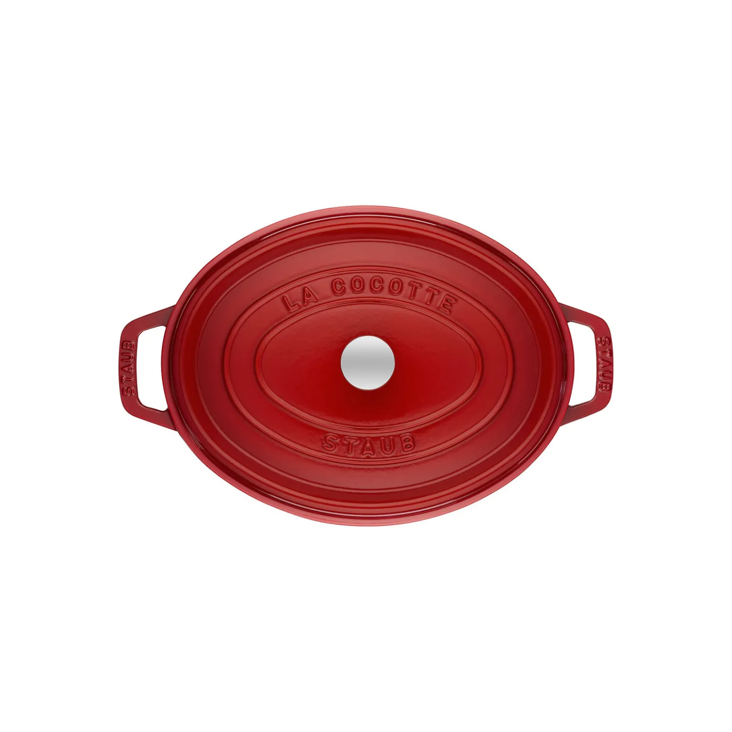 5.75 qt, Oval, Dutch Oven, Cherry - Factory Second