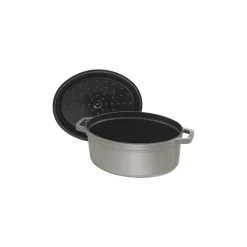 5.75 qt, Oval, Dutch Oven, Graphite Grey