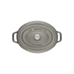 1.1 qt, Oval, Dutch Oven, Graphite Grey