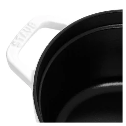5.75 qt, Oval, Dutch Oven, Pure-white