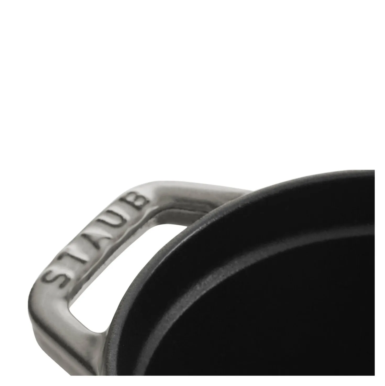 1.1 qt, Oval, Pig Dutch Oven, Graphite Grey