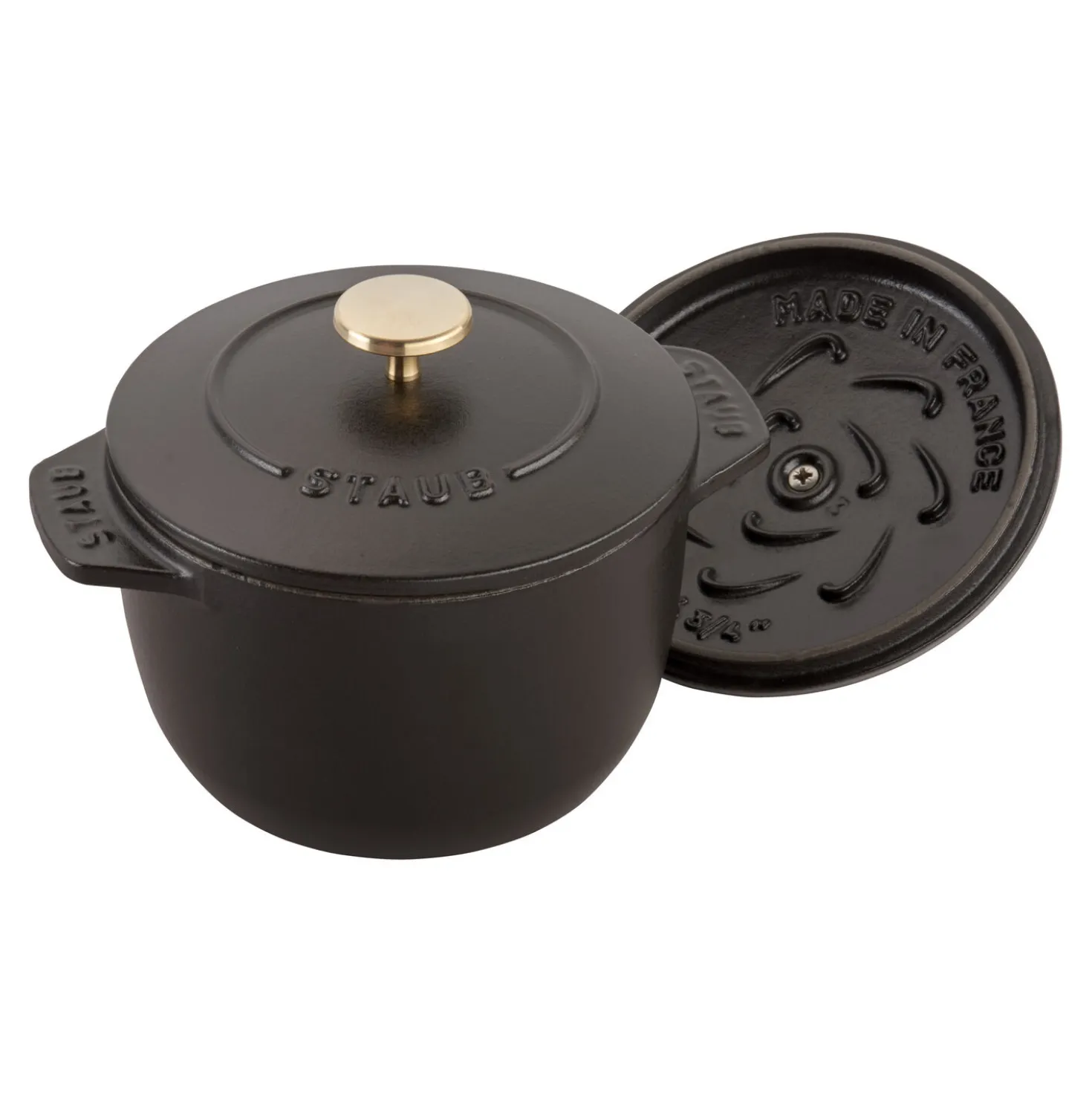 0.75 qt, Petite French Oven, black matte