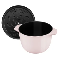 1.5 qt, Petite French Oven, Pink Peony