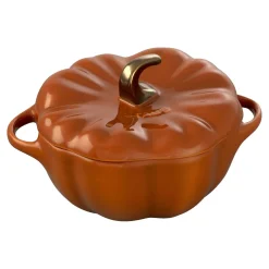 0.5 qt, Pumpkin, Petite Dutch Oven, Burnt Orange