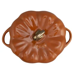 0.5 qt, Pumpkin, Petite Dutch Oven, Burnt Orange