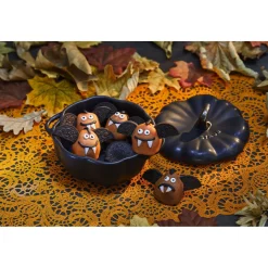0.75 qt, Pumpkin, Petite Dutch Oven, Black Matte