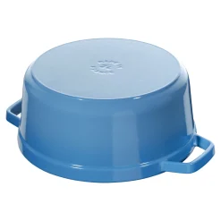 4 qt, Round, Cocotte, French Blue