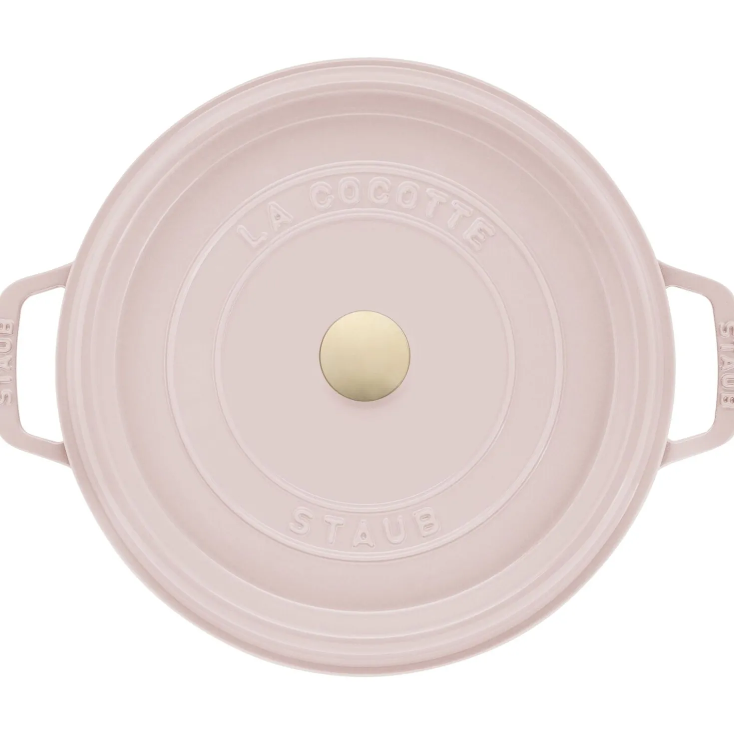 5.5 qt, Round, Cocotte, Pink Peony - Factory Second