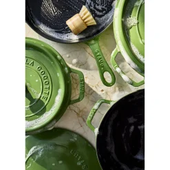 5.5 qt, Round, Cocotte, Pistachio
