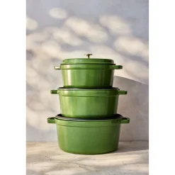 4 qt, Round, Cocotte, Pistachio