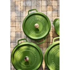 4 qt, Round, Cocotte, Pistachio