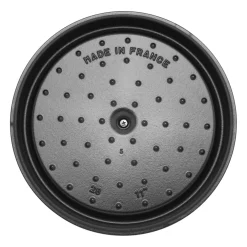7 qt, Round, Cocotte, Sesame - Factory Second
