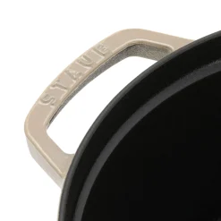 7 qt, Round, Cocotte, Sesame - Factory Second