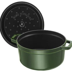 2.75 qt, Round, Dutch Oven, Basil