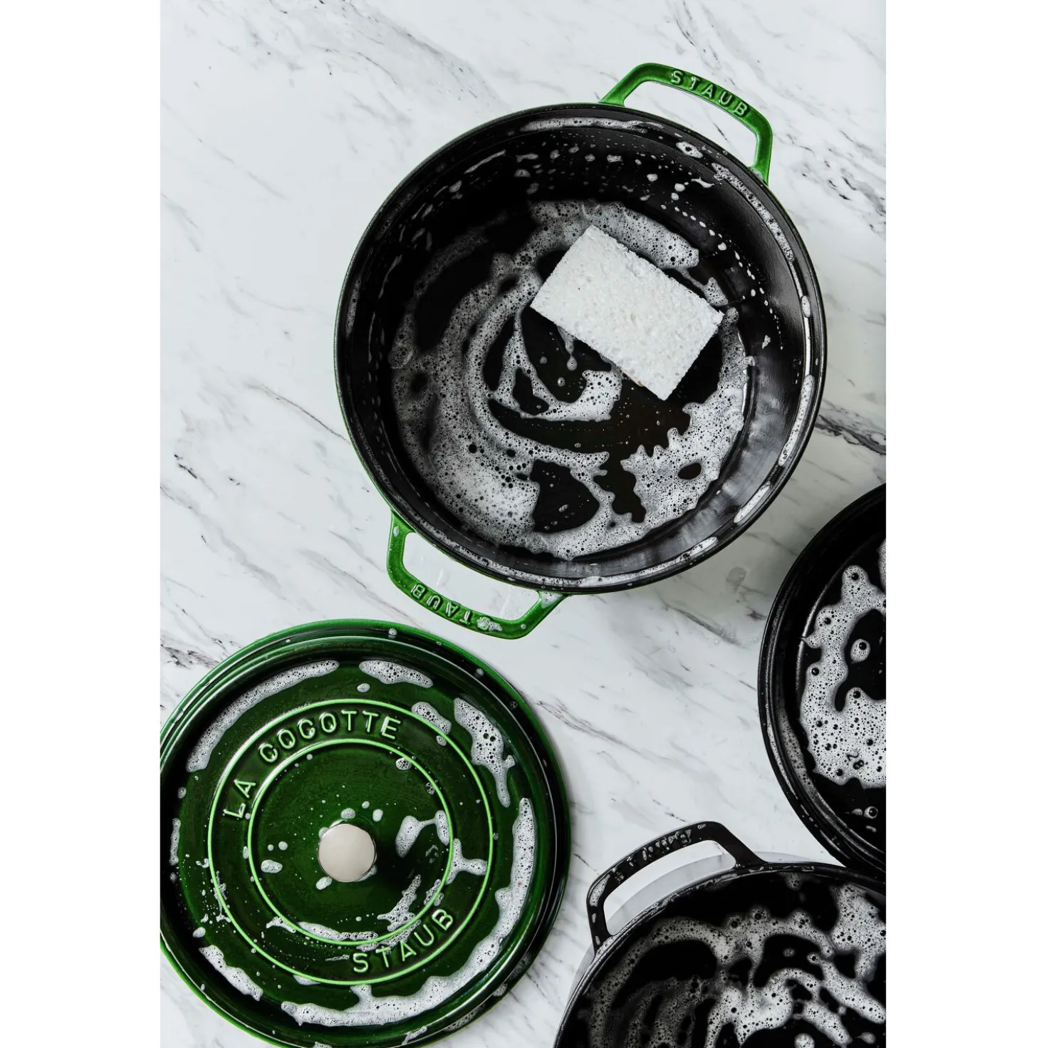 2.75 qt, Round, Dutch Oven, Basil