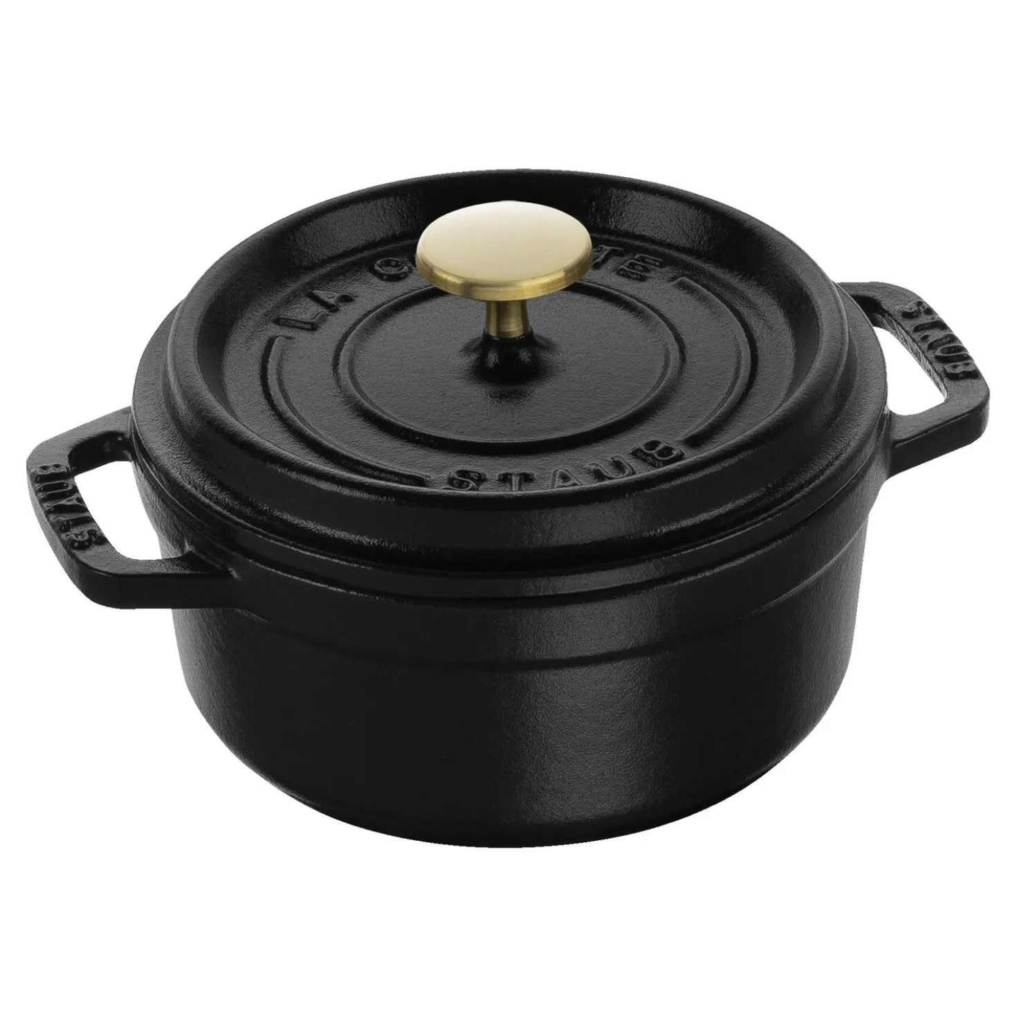 0.425 qt, Round, Dutch Oven, Black Matte