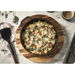 13.25 qt, Round, Dutch Oven, Black Matte