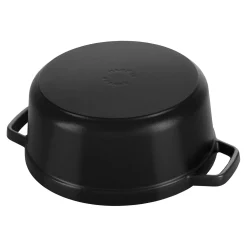 13.25 qt, Round, Dutch Oven, Black Matte