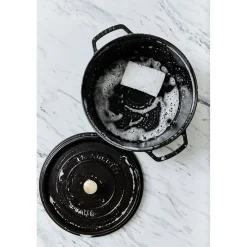 1.25 qt, Round, Dutch Oven, Black Matte