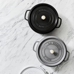 4 qt, Round, Dutch Oven, Black Matte