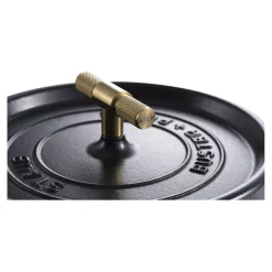 4 qt, Round, Dutch Oven Buster And Punch, Black Matte