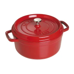 5.5 qt, Round, Dutch Oven, Cherry