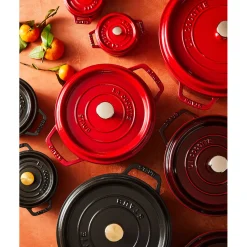 5.5 qt, Round, Dutch Oven, Cherry