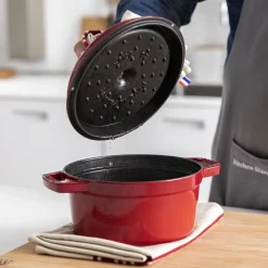 4 qt, Round, Dutch Oven, Cherry