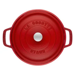 4 qt, Round, Dutch Oven, Cherry