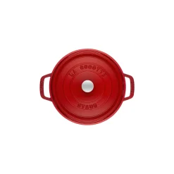 8.75 qt, Round, Dutch Oven, Cherry