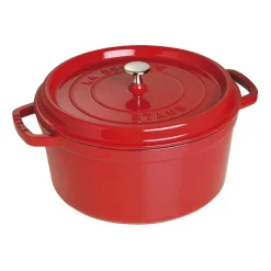 7 qt, Round, Dutch Oven, Cherry