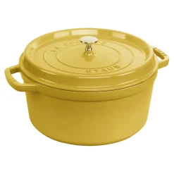 7 qt, Round, Dutch Oven, Citron - Factory Second