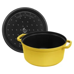 7 qt, Round, Dutch Oven, Citron - Factory Second
