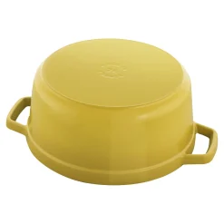 4 qt, Round, Dutch Oven, Citron