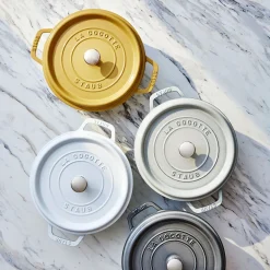 4 qt, Round, Dutch Oven, Citron