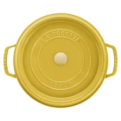 7 qt, Round, Dutch Oven, Citron
