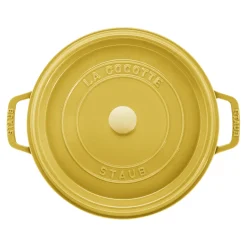 5.5 qt, Round, Dutch Oven, Citron