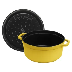 5.5 qt, Round, Dutch Oven, Citron
