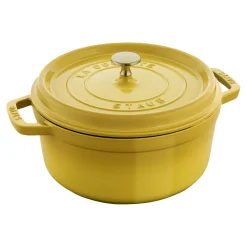 4 qt, Round, Dutch Oven, Citron - Factory Second