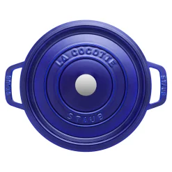 4 qt, Round, Dutch Oven, Dark Blue