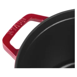 5 qt, Round, Dutch Oven Deep, Cherry - Factory Second