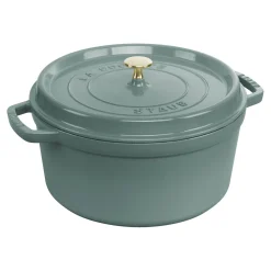 7 qt, Round, Dutch Oven, Eucalyptus - Factory Second