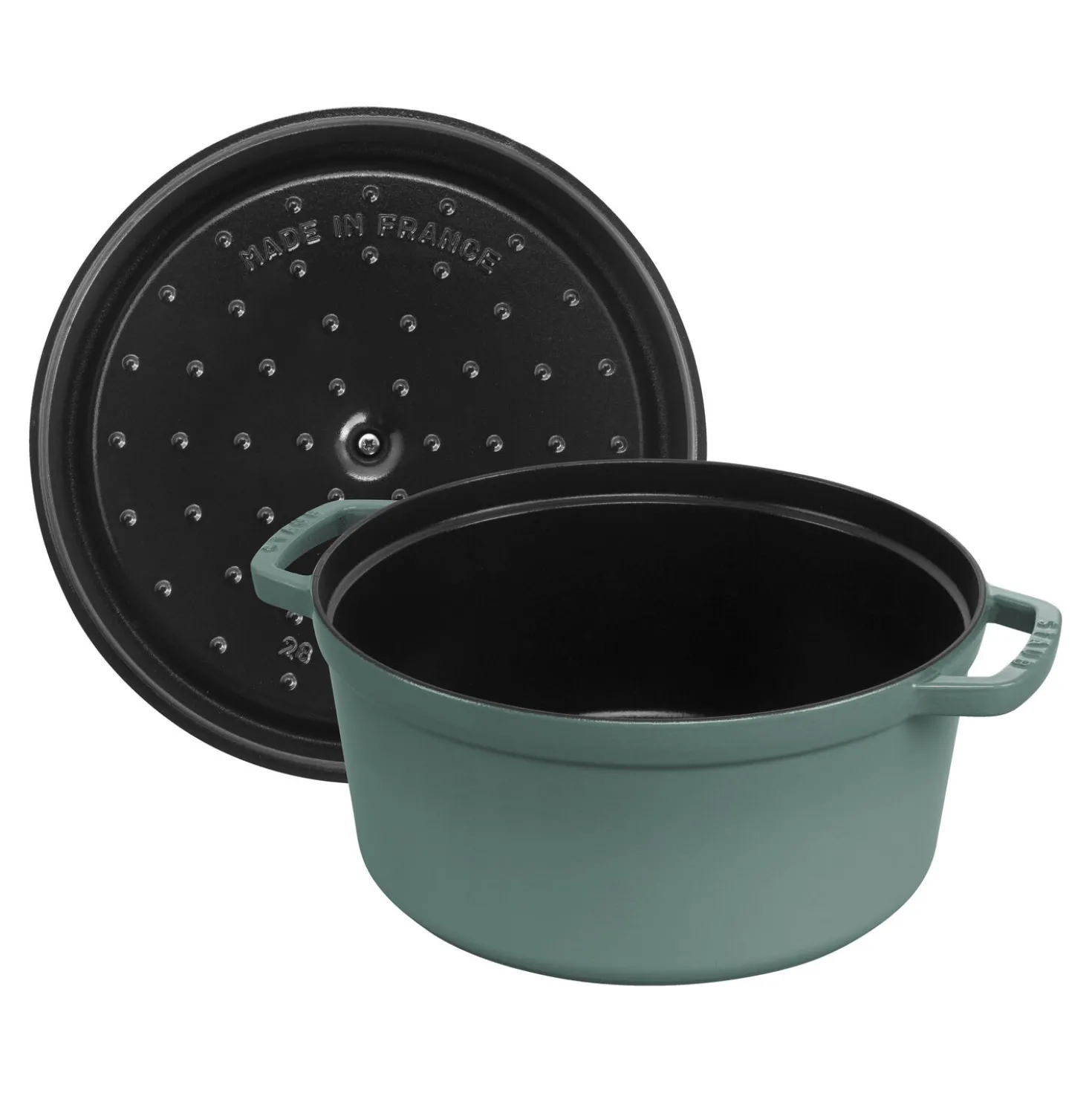 7 qt, Round, Dutch Oven, Eucalyptus