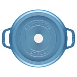 4 qt, Round, Dutch Oven, French Blue - Factory Second