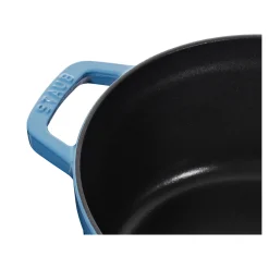4 qt, Round, Dutch Oven, French Blue - Factory Second